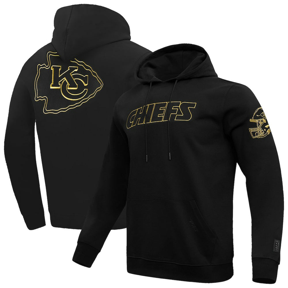 Pro Standard Classic Chenille Pullover Hoodie - Kansas City Chiefs Hoodies