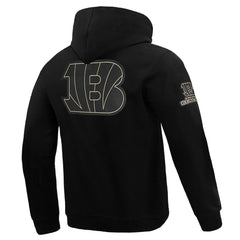 Pro Standard Classic Chenille Pullover Hoodie - Cincinnati Bengals Hoodies