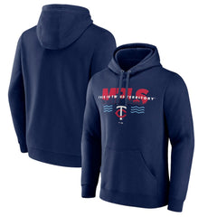 Navy Minnesota Twins Territory Pullover Hoodie