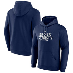 Navy New York Yankees Bronx Dynasty Pullover Hoodie