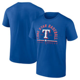 Royal Texas Rangers Lone Star Baseball T-Shirt