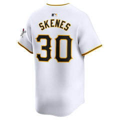 White Paul Skenes Pittsburgh Pirates Nike Home Limited Player Jersey