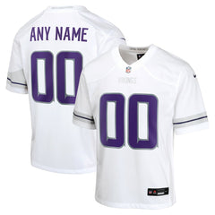 Youth Alternate Custom Game Jersey - Minnesota Vikings Jerseys