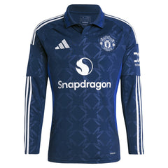 Manchester United 2024/25 Away Replica Long Sleeve Custom Jersey