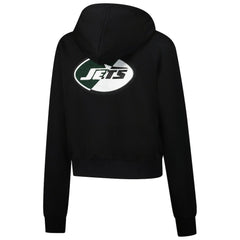 Pro Standard Women's Split Logo Full-Zip Hoodie - New York Jets Hoodies