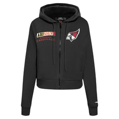 Pro Standard Women's Split Logo Full-Zip Hoodie - Arizona Cardinals Hoodies