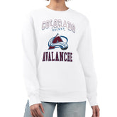 NHL Colorado Avalanche G-III 4Her by Carl Banks Women's Team Logo Tri-Blend Fleece Pullover Sweatshirt