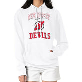 NHL New Jersey Devils G-III 4Her by Carl Banks Women's Team Logo Tri-Blend Fleece Pullover Hoodie