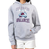 NHL Colorado Avalanche G-III 4Her by Carl Banks Women's Team Logo Tri-Blend Fleece Pullover Hoodie