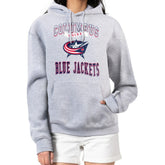 NHL Columbus Blue Jackets G-III 4Her by Carl Banks Women's Team Logo Tri-Blend Fleece Pullover Hoodie