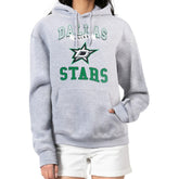 NHL Dallas Stars G-III 4Her by Carl Banks Women's Team Logo Tri-Blend Fleece Pullover Hoodie
