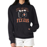 NHL Philadelphia Flyers G-III 4Her by Carl Banks Women's Team Logo Tri-Blend Fleece Pullover Hoodie
