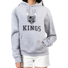 NHL Los Angeles Kings G-III 4Her by Carl Banks Women's Team Logo Tri-Blend Fleece Pullover Hoodie