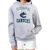 NHL Vancouver Canucks G-III 4Her by Carl Banks Women's Team Logo Tri-Blend Fleece Pullover Hoodie