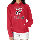 NHL Carolina Hurricanes G-III 4Her by Carl Banks Women's Team Logo Tri-Blend Fleece Pullover Hoodie
