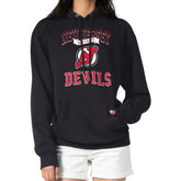 NHL New Jersey Devils G-III 4Her by Carl Banks Women's Team Logo Tri-Blend Fleece Pullover Hoodie