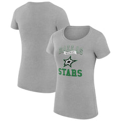 NHL Dallas Stars G-III 4Her by Carl Banks Women's Super-Slim Fit Lightweight Team Logo Graphic T-Shirt