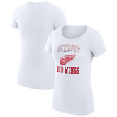 NHL Detroit Red Wings G-III 4Her by Carl Banks Women's Super-Slim Fit Lightweight Team Logo Graphic T-Shirt