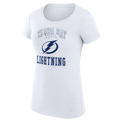 NHL Tampa Bay Lightning G-III 4Her by Carl Banks Women's Super-Slim Fit Lightweight Team Logo Graphic T-Shirt