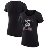 NHL Colorado Avalanche G-III 4Her by Carl Banks Women's Super-Slim Fit Lightweight Team Logo Graphic T-Shirt