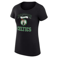 Boston Celtics G-III 4Her by Carl Banks Women's Super-Slim Fit Lightweight Team Logo T-Shirt