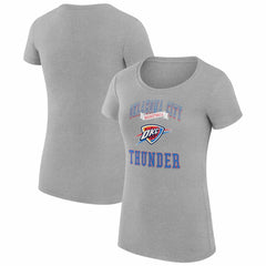 Oklahoma City Thunder G-III 4Her by Carl Banks Women's Super-Slim Fit Lightweight Team Logo T-Shirt