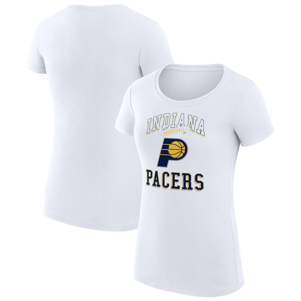 Indiana Pacers G-III 4Her by Carl Banks Women's Super-Slim Fit Lightweight Team Logo T-Shirt