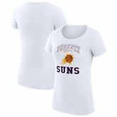 Phoenix Suns G-III 4Her by Carl Banks Women's Super-Slim Fit Lightweight Team Logo T-Shirt