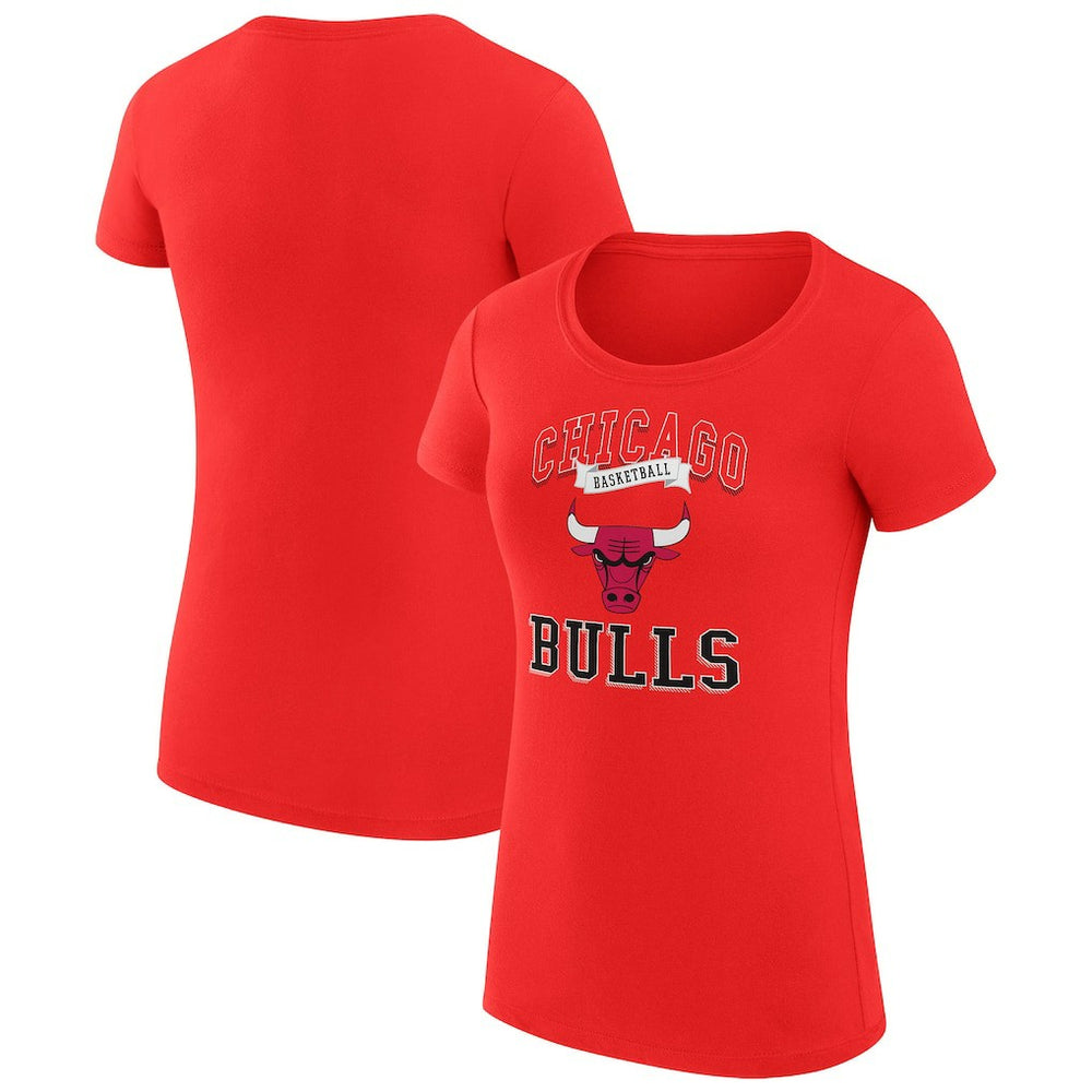 Chicago Bulls G-III 4Her by Carl Banks Women's Super-Slim Fit Lightweight Team Logo T-Shirt sale