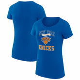 New York Knicks G-III 4Her by Carl Banks Women's Super-Slim Fit Lightweight Team Logo T-Shirt