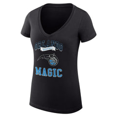 Orlando Magic G-III 4Her by Carl Banks Women's Super-Slim Fit Lightweight Team Logo V-Neck T-Shirt