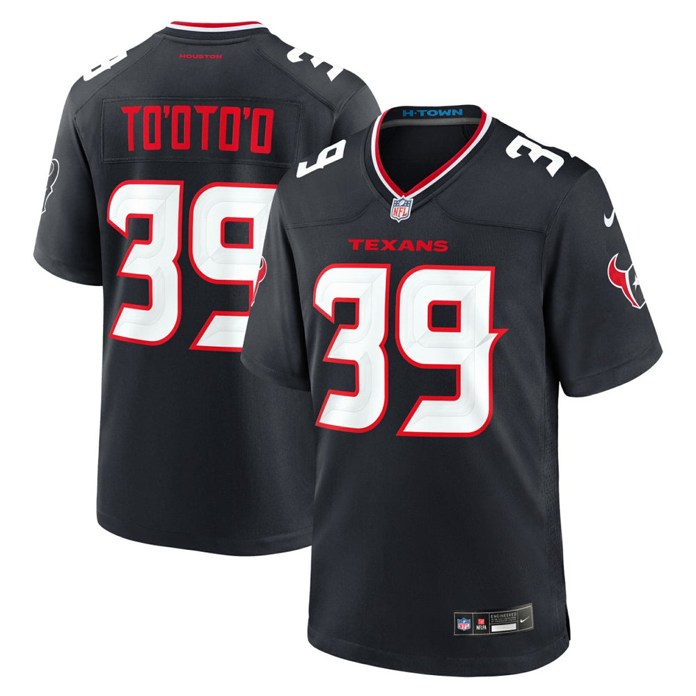 Henry To'oto'o Team Game Jersey - Houston Texans Jerseys