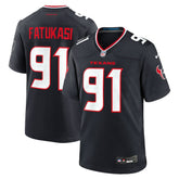 Folorunso Fatukasi Team Game Jersey - Houston Texans Jerseys