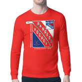 NHL New York Rangers Starter Shield Long Sleeve Graphic T-Shirt
