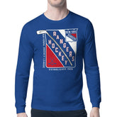NHL New York Rangers Starter Shield Long Sleeve Graphic T-Shirt