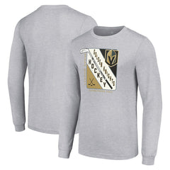 NHL Vegas Golden Knights Starter Shield Long Sleeve Graphic T-Shirt