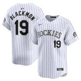 White Charlie Blackmon Colorado Rockies Nike Youth Home Limited Player Jersey