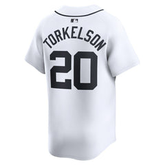 White Spencer Torkelson Detroit Tigers Nike Youth Home Limited Player Jersey