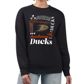 NHL Anaheim Ducks G-III 4Her by Carl Banks Women's Collage Graphic Fleece Long Sleeve Pullover Sweatshirt