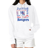 NHL New York Rangers G-III 4Her by Carl Banks Women's Collage Team Graphic Tri-Blend Fleece Pullover Hoodie