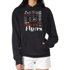 NHL Philadelphia Flyers G-III 4Her by Carl Banks Women's Collage Team Graphic Tri-Blend Fleece Pullover Hoodie