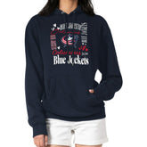 NHL Columbus Blue Jackets G-III 4Her by Carl Banks Women's Collage Team Graphic Tri-Blend Fleece Pullover Hoodie