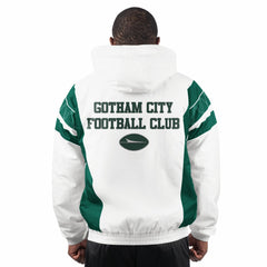 Starter Gotham City Half-Zip Hoodie Jacket - New York Jets Hoodies