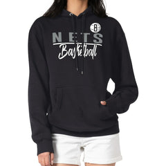 Brooklyn Nets G-III 4Her by Carl Banks Women's Graphics Fleece Pullover Hoodie