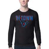 Starter H-Town Graphic Long Sleeve T-Shirt - Houston Texans T-shirts