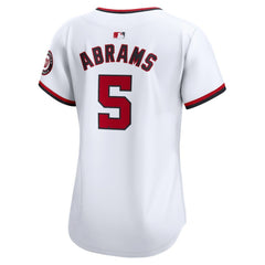 CJ Abrams Washington Nationals Nike Women's Home Limited Player Jersey – White