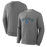 Loop Terry Pullover Sweatshirt - Los Angeles Rams Pullover