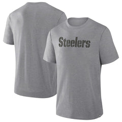 Pass Rush Tri-Blend T-Shirt - Pittsburgh Steelers T-shirts