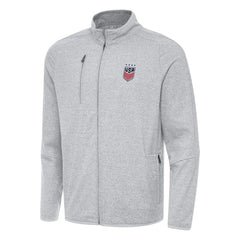 USWNT Antigua Hold-Up Tri-Blend Full-Zip Jacket