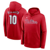Red J.T. Realmuto Philadelphia Phillies Nike Player Name & Number Club Pullover Hoodie